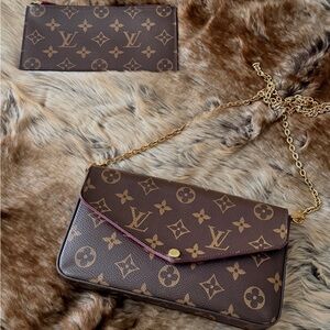 Louis Vuitton Félicie Pochette Monogram Canvas